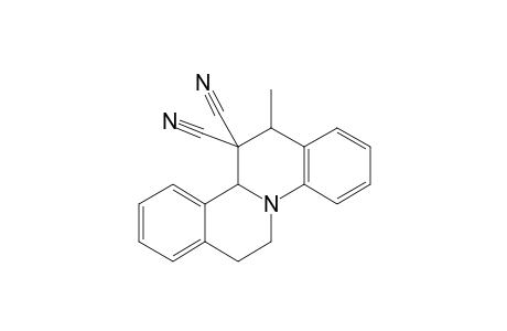 7,11B,12,13-TETRAHYDRO-13-METHYL-6H-DIBENZO-[A.F]-QUINOLIZINE-12,12-DICARBONITRILE