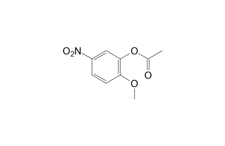 acetic acid, 2-methoxy-5-nitrophenyl ester