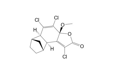 (3A-BETA,5A-ALPHA,6-BETA,9-BETA,9A-ALPHA)-1,4,5-TRICHLORO-2,3A,5A,6,7,8,9,9A-OCTAHYDRO-3A-METHOXY-6,9-METHANONAPHTO-[2,1-B]-FURAN-2-ONE