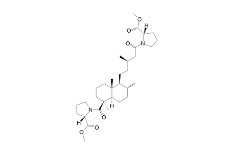 LABD-8(17)-EN-15,19-DIOIC-ACID-15,19-DIPROLYL-METHYLESTER-AMIDE