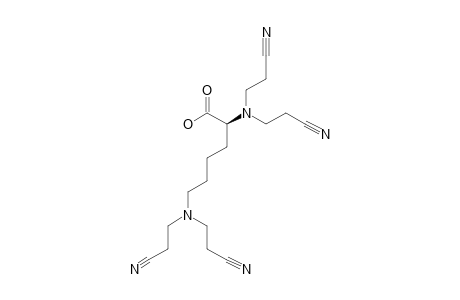 N,N',N,N'-TETRAKIS-(CYANOETHYL)-L-LYSINE