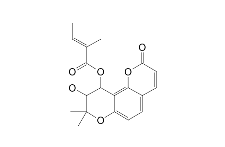 (+)-TRANS-4'-TIGLOYLKHELLACTONE