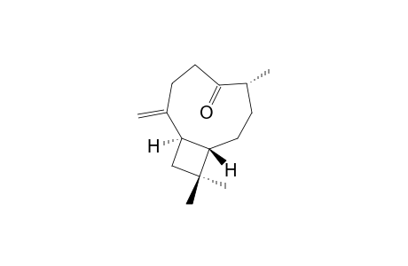 4-ALPHA,11,11-TRIMETHYL-8-METHYLENEBICYClO-[7.2.0]-UNDECAN-5-ONE