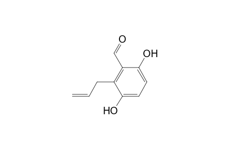 Benzaldehyde, 3,6-dihydroxy-2-(2-propenyl)-