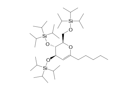 1-PENTYL-3,4,6-TRI-O-TRIISOPROPYLSILYL-GLUCAL