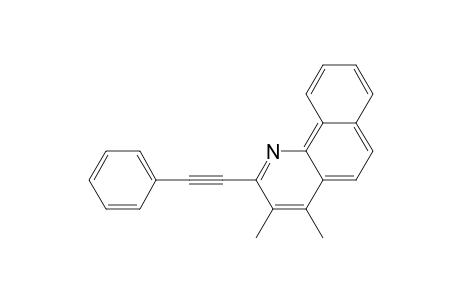 3,4-Dimethyl-2-(2-phenylethynyl)benzo[h]quinoline