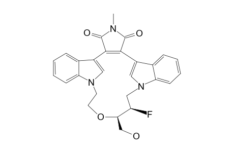 #12B;(18R,19R)-19-FLUORO-18-(HYDROXYMETHYL)-4-METHYL-17-OXA-4,14,21-TRIAZAHEXACYCLO-[19.6.1.1(7,14).0(2,6).0(8,13).0(22,27)]-NONACOSA-1(28),2(6),7(29),8,10,12,