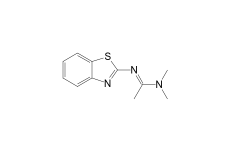 (1E)-N'-(1,3-benzothiazol-2-yl)-N,N-dimethylethanimidamide