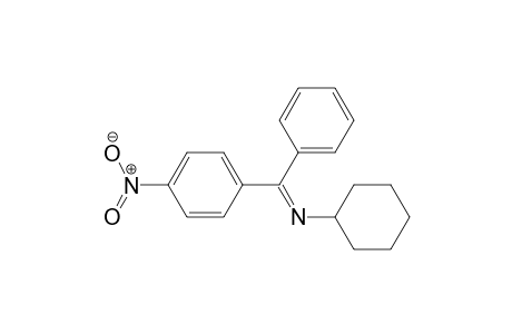 N-((4-Nitrophenyl)-phenyl-methylene)-cyclohexylamine