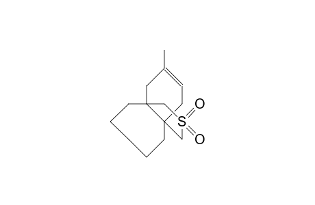 9-Methyl-13-thia-(5.4.3)propell-9-ene-13,13-dione