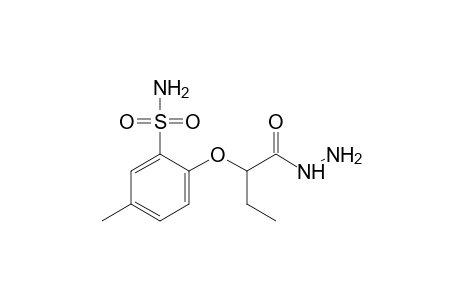 2-[(2-sulfamoyl-p-tolyl)oxy]butyric acid, hydrazide