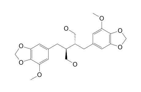 (2-R,3-R)-2,3-BIS-(5-METHOXY-3,4-METHYLENEDIOXYBENZYL)-BUTANE-1,4-DIOL