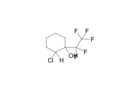 1-PENTAFLUOROETHYL-2-CHLOROHEXANOL