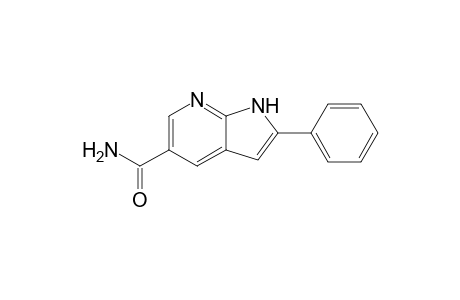 2-Phenyl-1H-pyrrolo[2,3-b]pyridine-5-carboxamide