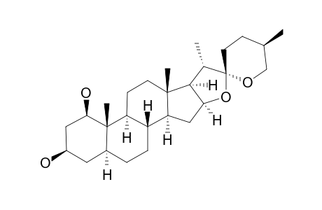 POLYGENIN=(25S)-5-ALPHA-SPIROSTAN-1-BETA,3-BETA-DIOL