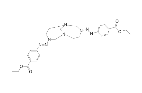 3,8-DI-[2-(PARA-ETHOXYCARBONYLPHENYL)-1-AZENYL]-1,3,6,8-TETRAAZABICYCLO-[4.4.1]-UNDECANE