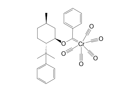 Pentacarbonyl[(1R,2S,5R)-(-)-8-Phenylmenthyloxybenzylidene]chromium(0)