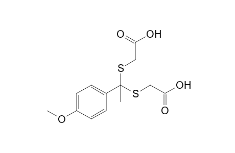 {[1-(p-methoxyphenyl)ethylidene]dithio}diacetic acid