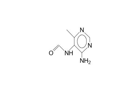 4-Amino-5-formamido-6-methyl-pyrimidine