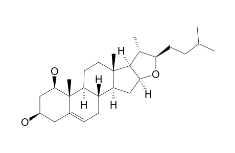 1-BETA,3-BETA-DIHYDROXY-FUROSTAN-5-ENE