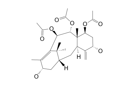 5-ALPHA,13-ALPHA-DIHYDROXY-7-BETA,9-ALPHA,10-BETA-TRIACETOXY-4(20),11(12)-TAXADIENE