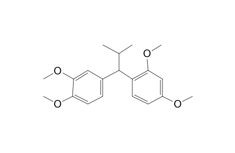 1-[1-(3,4-dimethoxyphenyl)-2-methyl-propyl]-2,4-dimethoxy-benzene