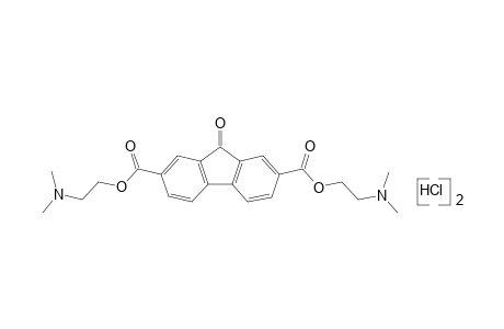 9-oxofluorene-2,7-dicarboxylic acid, bis[2-(dimethylamino)ethyl]ester, dihydrochloride