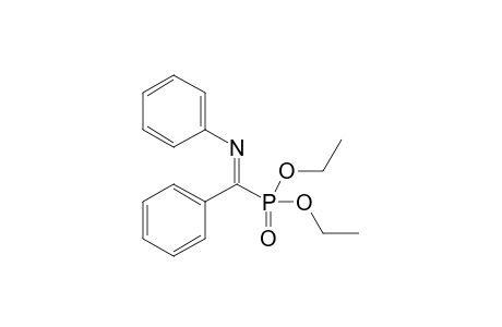 Phosphonic acid, [phenyl(phenylimino)methyl]-, diethyl ester