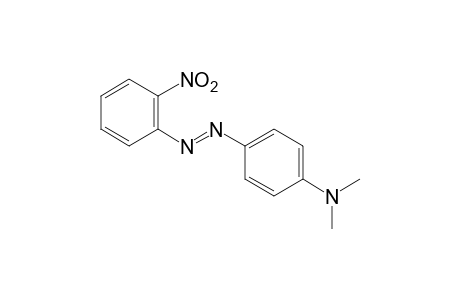 N,N-dimethyl-p-o-nitrophenylazo aniline