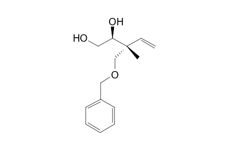 (2S,3R)-3-(Benzyloxymethyl)-3-methyl-4-penten-1,2-diol