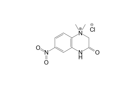 1,1-Dimethyl-6-nitro-3-oxo-1,2,3,4-tetrahydroquinoxalinium chloride