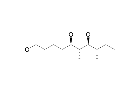 6-(R),8-(S)-DIMETHYL-5-(R),7-(S)-DIHYDROXY-DECANOL