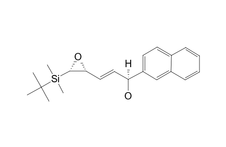 (E)-3-[(1S,1'S,2'S)-2'-(TERT.-BUTYLDIMETHYLSILYL)-OXIRANYL]-1-(NAPHTHALEN-2-YL)-PROP-2-EN-1-OL