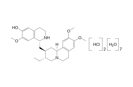 cephaeline, dihydrochloride, heptahydrate