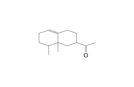 ETHANONE, 1-(1,2,3,4,6,7,8,8A-OCTAHYDRO-8,8A-DIMETHYL-2-NAPHTHALENYL)-