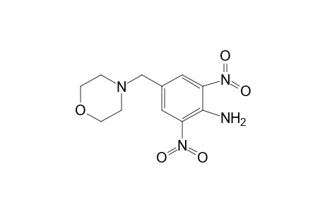 4-(morpholin-4-ylmethyl)-2,6-dinitroaniline