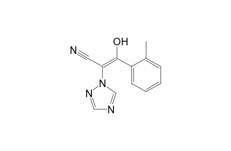 1H-1,2,4-Triazole-1-acetonitrile, alpha-[hydroxy(2-methylphenyl)methylene]-