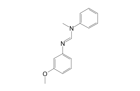 m-METHOXYPHENYL-N-METHYL-N-PHENYL-FORMAMIDINE