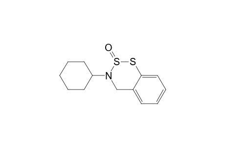 3-Cyclohexyl-3,4-dihydro-1,2,3-benzodithiazine-2-oxide