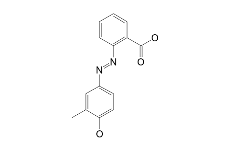 2-[(E)-2-(4-HYDROXY-5-METHYLPHENYL)-1-DIAZENYL]-BENZOIC-ACID;L(2)HH'