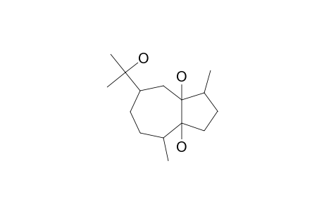 1,2,3,3A,4,5,6,7,8,8A-DECAHYDRO-7-(1-HYDROXY-1-METHYLETHYL)-1,4-DIMETHYLAZULENE-3A,8A-DIOL