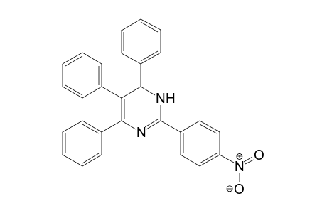 2-(p-nitrophenyl)-4,5,6-triphenyl-1,6-dihydropyrimidine