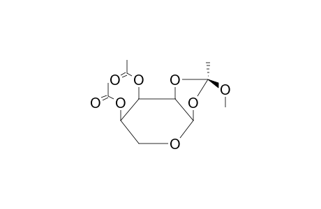 3,4-DI-O-ACETYL-1,2-O-[1-(EXO-METHOXY)ETHYLIDENE]-ALPHA-D-RIBOPYRANOSE