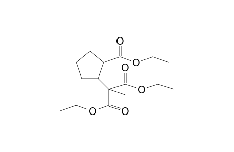 A,2-Bis(ethoxycarbonyl)-A-methyl-cyclopentaneacetic acid