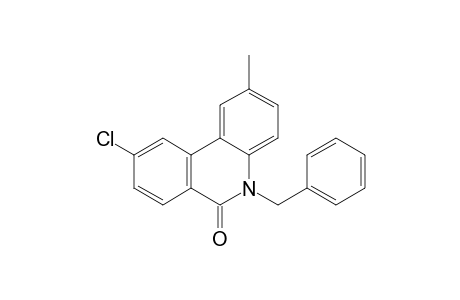 2-Methyl-9-chloro-5-benzylphenanthridin-6-one