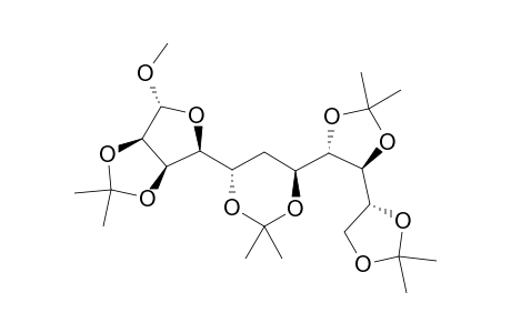 METHYL_6-DEOXY-2,3:5,7:8,9:10,11-TETRA-O-ISOPROPYLIDENE-D-MANNO-ALPHA-D-MANNO-UNDECOFURANOSE