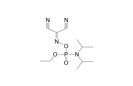 ETHOXY-N,N-DIISOPROPYLAMIDOPHOSPHORYLOXYIMINOMALONONITRILE