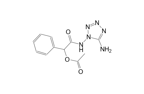 2-[(5-amino-1H-tetraazol-1-yl)amino]-2-oxo-1-phenylethyl acetate