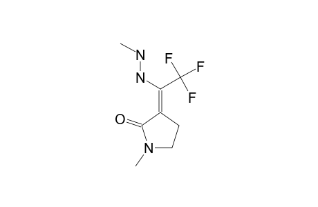 1-[1-(N'-METHYLHYDRAZYL)-2,2,2-TRIFLUOROETHYLIDENE]-1-METHYL-2-PYRROLIDONE