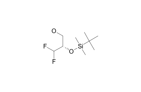 (2R)-3,3-DIFLUORO-2-BIS-[(1-TERT.-BUTYL-1,1-DIMETHYLSILYL)-OXY]-1-PROPANOL